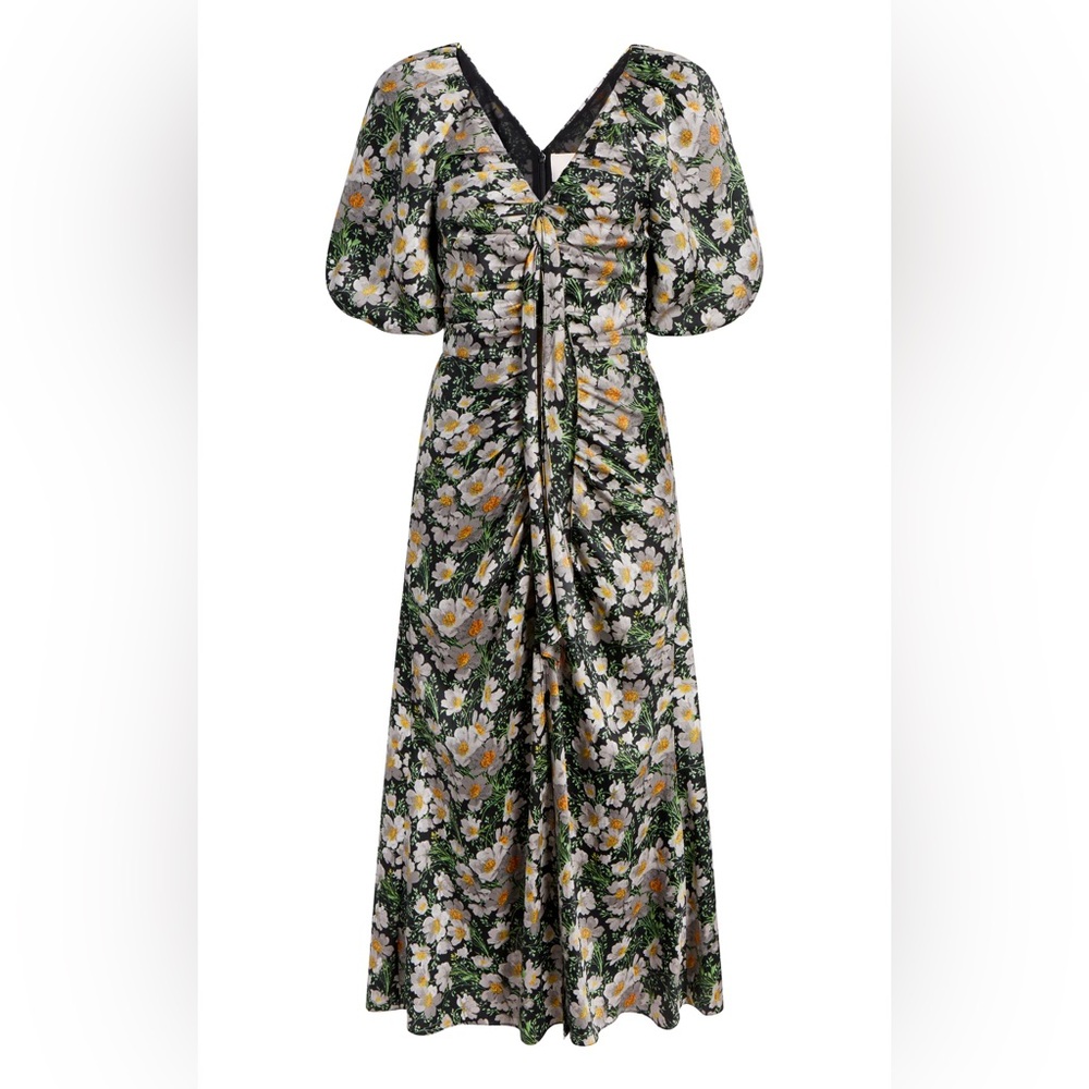 NWT | Cinq à Sept COSMO FLOWERS BRENTON DRESS | SZ 14